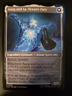Aang, Swift Savior / Aang and La, Ocean's Fury Avatar: The Last Airbender MTG - Image 2