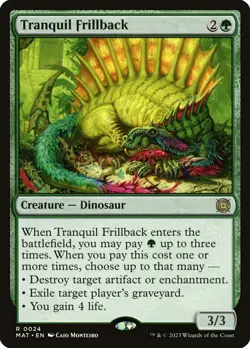 MTG Tranquil Frillback MOM: The Aftermath 0024 Regular Rare - Image 1