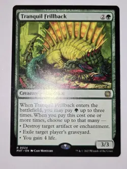 MTG Tranquil Frillback MOM: The Aftermath 0024 Regular Rare - Image 2