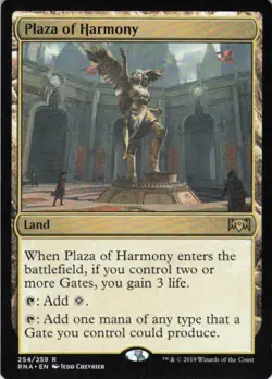 MTG Plaza of Harmony (254) | NM | Ravnica Allegiance {RNA} - Image 1