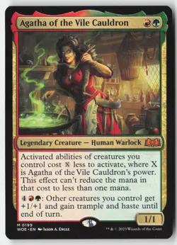 MTG - Agatha of the Vile Cauldron M Wilds of Eldraine 199 LP-NM - Image 1