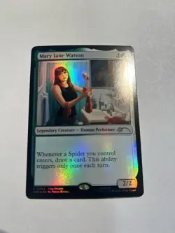 Mary Jane Watson FOIL PROMO NM MTG - Image 1