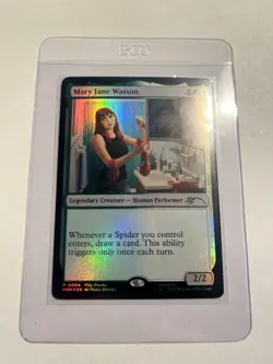 Mary Jane Watson FOIL PROMO NM MTG - Image 3