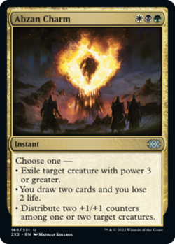 x1 Abzan Charm - Double Masters 2022 - NM - MTG - Image 1