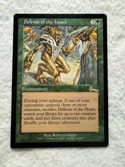 MTG - Defense of the Heart - Urza's Legacy - NM - Free Shipping! - Image 1
