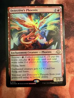 Detective's Phoenix 116 Foil - MTG MH3 - M/NM Unplayed FAST2SHIP!! - Image 1