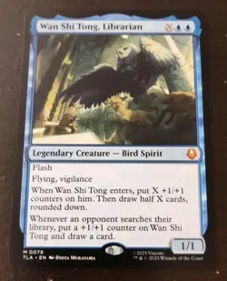 1x Wan Shi Tong, Librarian - 78 - TLA - NM - MTG Magic the Gathering - Image 1