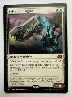 x1 Salvation Engine DFT Aetherdrift MTG 27 MYTHIC - Image 1