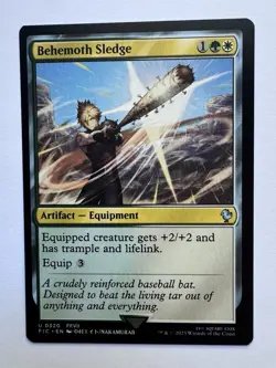 Behemoth Sledge - FIC 0320 NM - MTG Magic Final Fantasy - Image 1