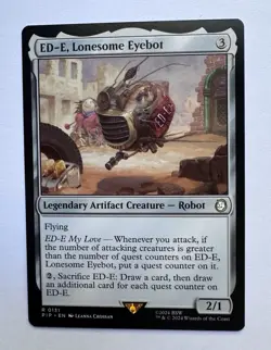 ED-E, Lonesome Eyebot - 131 - PIP - NM - MTG Magic the Gathering - Image 1