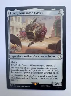 ED-E, Lonesome Eyebot - 131 - PIP - NM - MTG Magic the Gathering - Image 1
