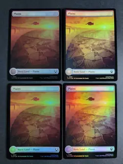 Plains 0287 (X4 Foil) Land MTG Avatar - Image 1
