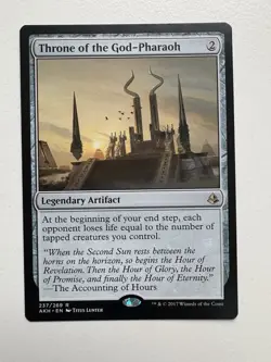 Throne of the God-Pharaoh MTG Magic the Gathering Card NM Near Mint AKH - Image 1