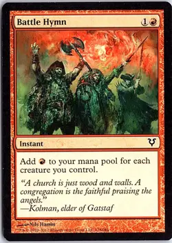 Battle Hymn C Avacyn Restored 128 LP Magic - Image 1