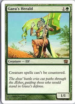 Gaea's Herald R 8th Edition 252 LP MTG - Image 1