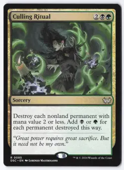 Culling Ritual R Commander: Duskmourn: House of Horror 85 NM - Image 1