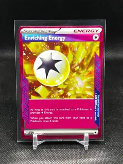 Pokemon SV08: Surging Sparks ACE SPEC Rare Enriching Energy #191/191 - Image 1