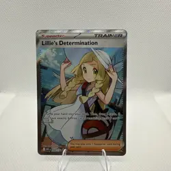 Lillie's Determination SR 169/132 Full Art NM Pokemon TCG English Mega Evolution - Image 1
