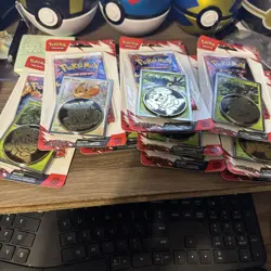 Pokemon Lot Of 10 Destined Rivals Blister Booster Packs Sealed - Image 1