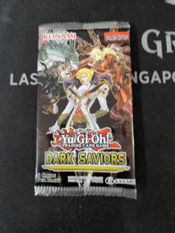 Yu-Gi-Oh ERROR Dark Saviors Sealed Booster Pack Transparent! - Image 1