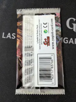 Yu-Gi-Oh ERROR Dark Saviors Sealed Booster Pack Transparent! - Image 2