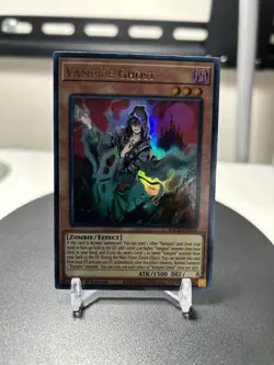 Yu-Gi-Oh!- Vampire Ghost BACH-EN015- Ultra Rare 1st Edition- NM - Image 1