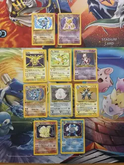 Vintage Pokemon Card Lot WOTC Holo Fire Alakazam Raichu Mewtwo - Image 1