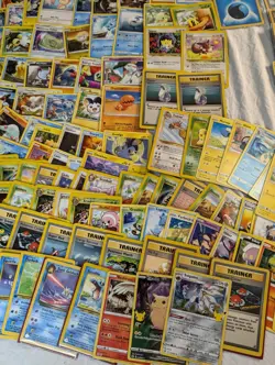 Huge Lot Of Pokemon Cards, Pins, Boxes, Sleeves, 1999-2021 Vintage Collection - Image 4