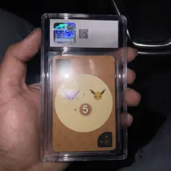 UMBREON Pokemon Playing Cards 2019 Korean Point Salad-Eevee Edition PRISTINE 10 - Image 2
