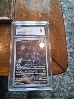 2023 Pokemon TCG Mewtwo Art Rare Card Japanese Edition, PSA 9 Mint - Image 1