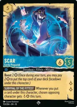~ Scar - Eerily Prepared ~ NM Cold Foil ~ Whispers in the Well ~ - Image 1