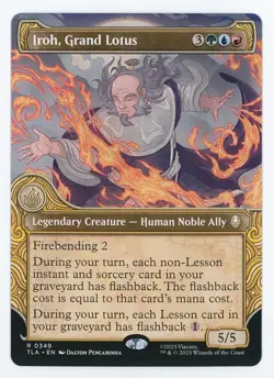 Iroh, Grand Lotus #0349 Showcase MTG Avatar: The Last Airbender - Image 1