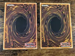 YU-GI-OH ILLUSION OF CHAOS 2 CARD LOT ULTRA & SECRET RARE MP23/RA02 NM - Image 2