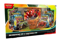 Pokemon Trading Card Game Incineroar ex and Torterra ex Special Collection Box - Image 3