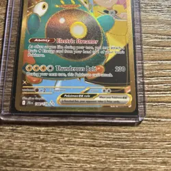 Pokemon TCG Ionos Bellibolt ex 188/159 Journey Together Gold Hyper Rare Card NM - Image 2