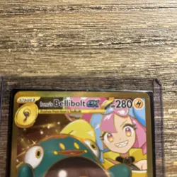 Pokemon TCG Ionos Bellibolt ex 188/159 Journey Together Gold Hyper Rare Card NM - Image 3