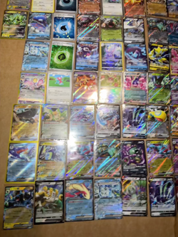 Pokemon Lot of 200+ Cards - GX, EX, V, VMAX, Holo - Mixed Set - Image 2