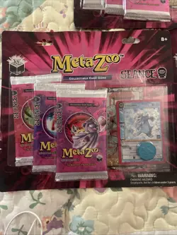 3x Metazoo Seance Target Sealed Blister Pack - 3 Packs Tarot Card & Promo + Coin - Image 2