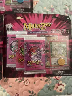 3x Metazoo Seance Target Sealed Blister Pack - 3 Packs Tarot Card & Promo + Coin - Image 3
