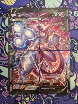 Mewtwo V-Union SWSH159-SWSH162 [Set of 4] Black Star Promo Set POKEMON Cards NM - Image 1
