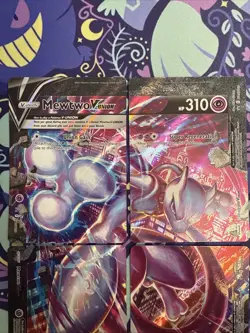 Mewtwo V-Union SWSH159-SWSH162 [Set of 4] Black Star Promo Set POKEMON Cards NM - Image 2