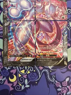 Mewtwo V-Union SWSH159-SWSH162 [Set of 4] Black Star Promo Set POKEMON Cards NM - Image 3