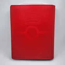 Ultra Pro Pokemon TCG Charizard 9 Pocket Leather Binder Red 360 Card Capacity ?? - Image 2