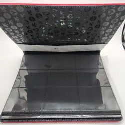 Ultra Pro Pokemon TCG Charizard 9 Pocket Leather Binder Red 360 Card Capacity ?? - Image 4