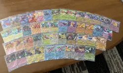 Pokemon Card Lot - 68 Cards - 10 V Cards, 58 ex Cards - Near Mint - Image 1