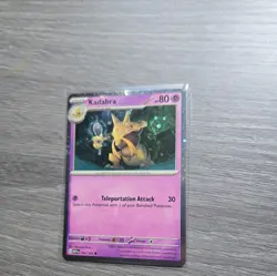 2023 Pokemon SV 151 Mew en Kadabra Promos Cosmo Holo Card #064/165 - Image 1