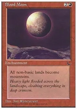 Blood Moon - Light Play MTG Chronicles - Image 1