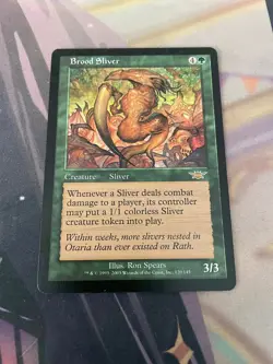 MTG - BROOD SLIVER - RARE - LP - LEGIONS - Image 1