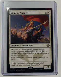 Voice of Victory Tarkir: Dragonstorm Regular - Image 1