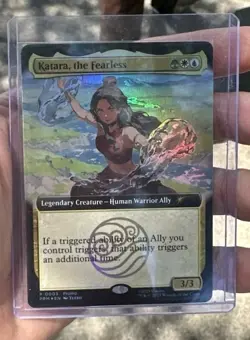Magic The Gathering x Avatar Katara: The Fearless Promo SDCC 2025 - Image 1